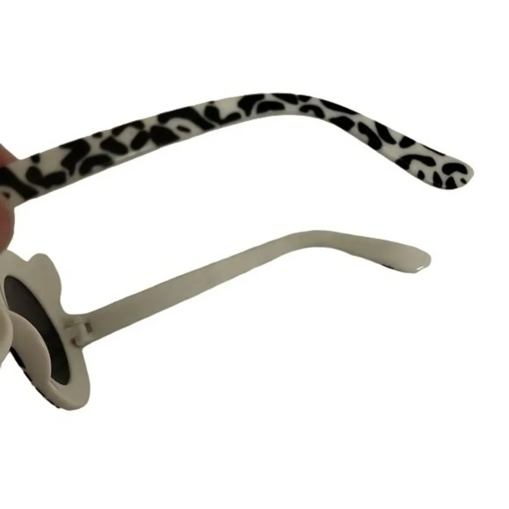 Royal King Sunglasses Bear with Ears Children Kids Black White Animal Print